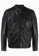 Black Leather Jacket Kids A-8