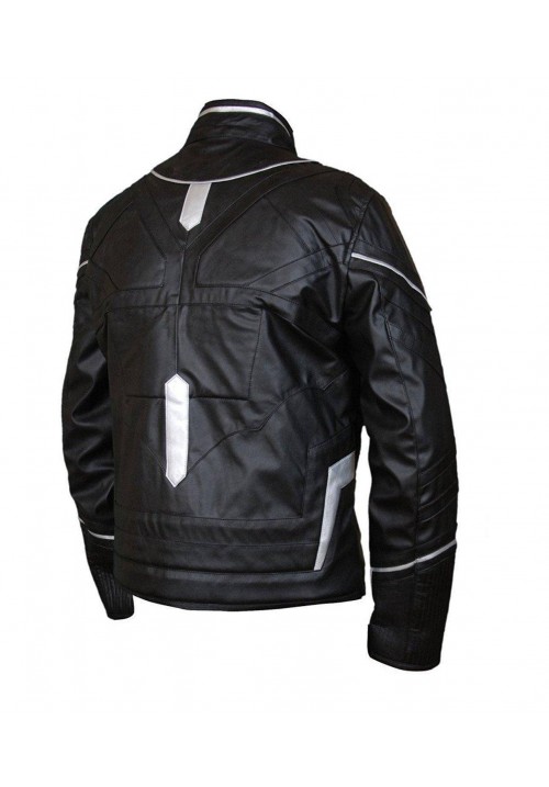 Men's Stealth Hero Leather Jacket For Men