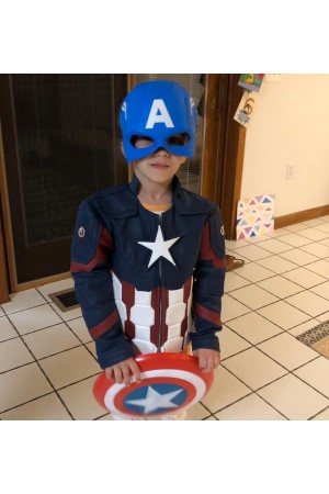 Kids Captain America Jacket