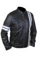 Men's John Tanne Driver Genuine Leather Jacket