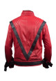 Boy's Legendary Pop Star RED LEATHER JACKET