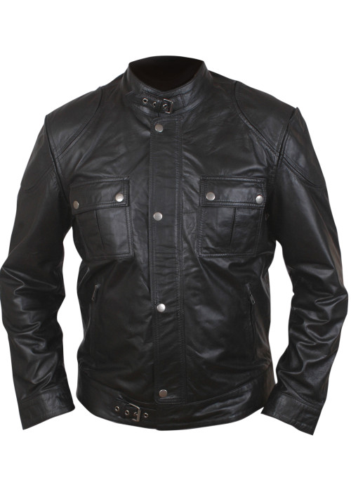 Men's Wanted Black Jacket