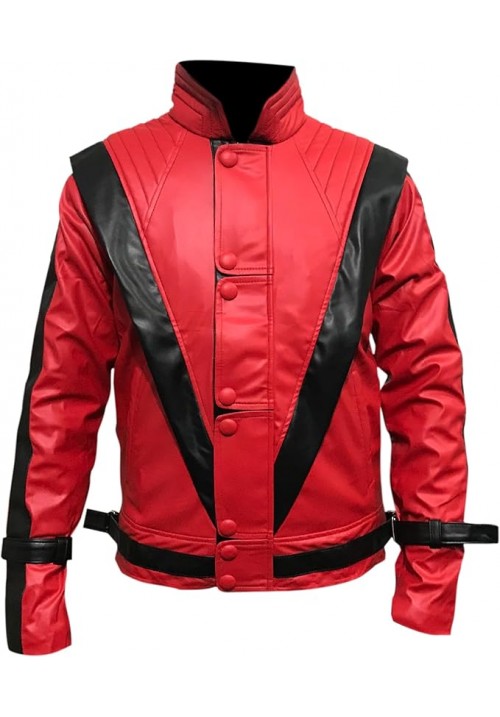 Kids Michael Jackson Thriller Synthetic Leather Jacket
