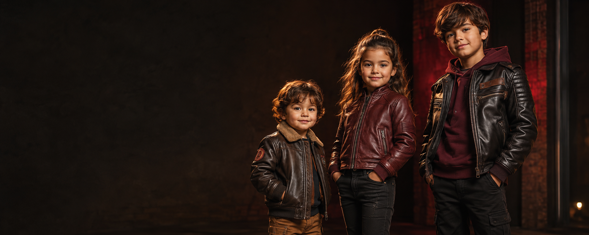 Mens and Kids Leather Jackets Collection - Superhero & Movie Style Outerwear