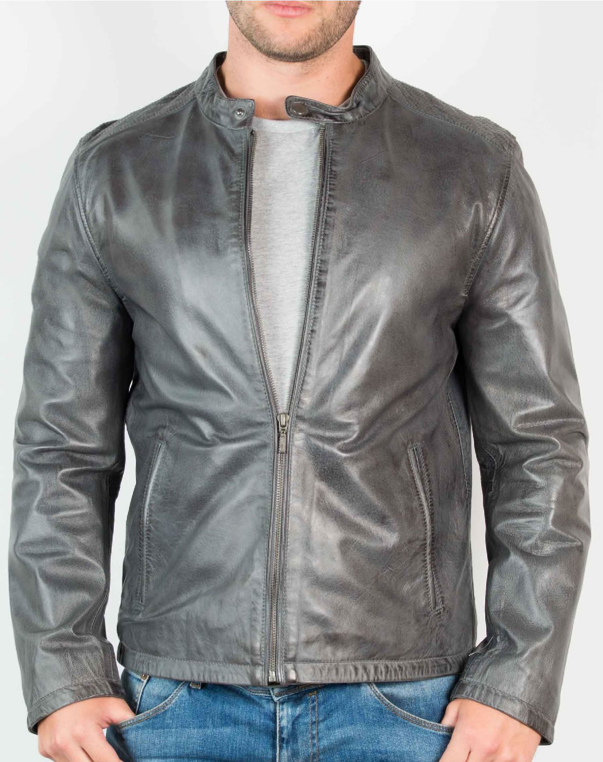 New Fashion Jacket 109 — close-up detail of the luxurious satin and polyester interior lining