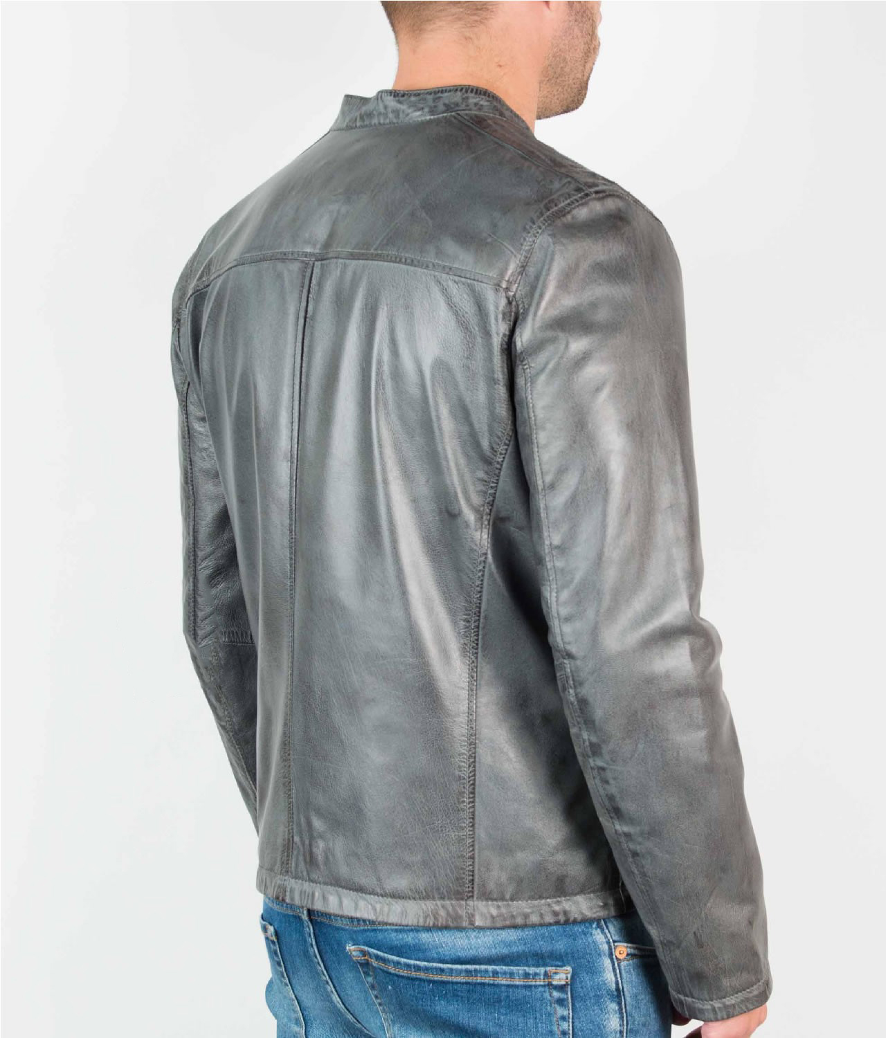 New Fashion Jacket 109 — detail view highlighting the double stitching and pocket layout