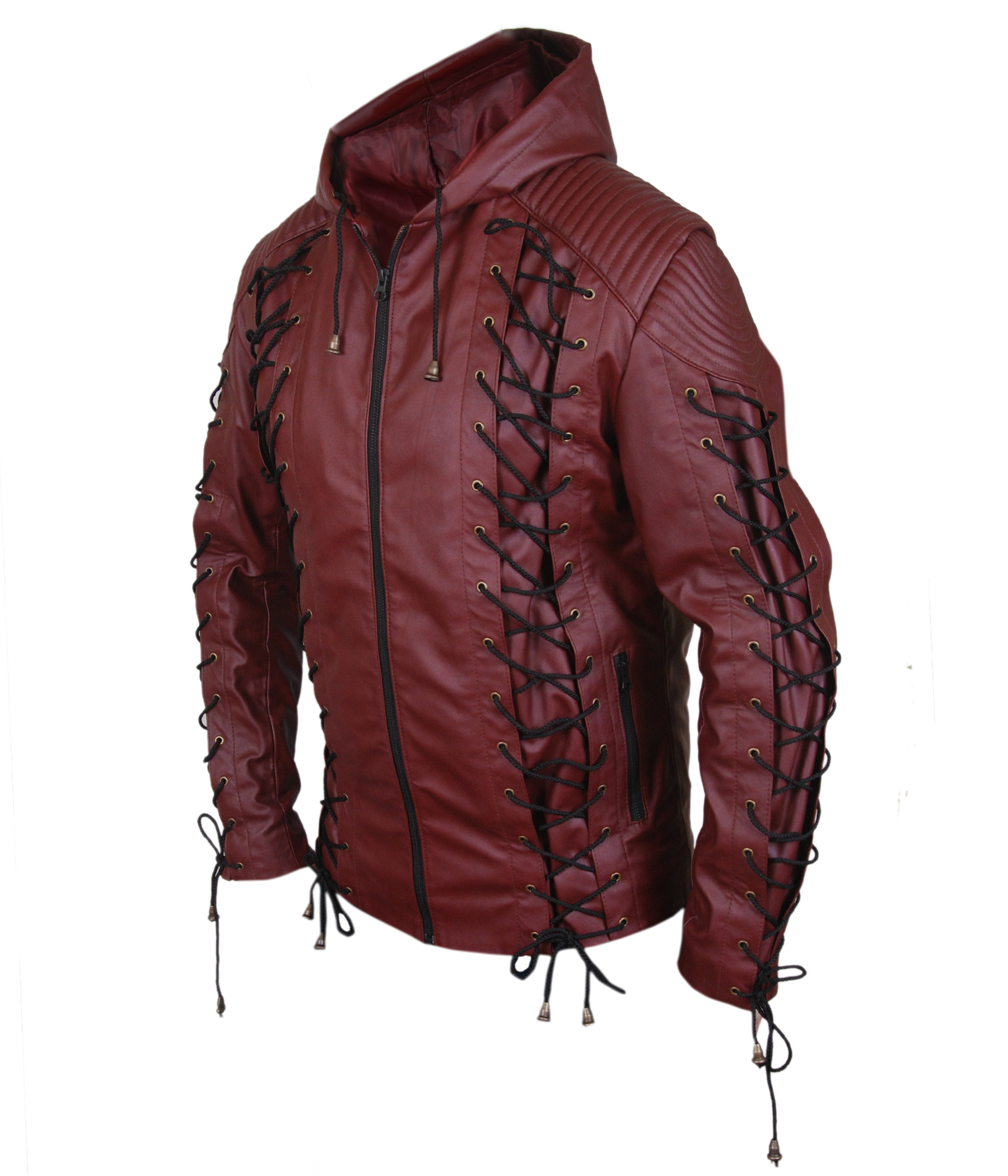 Arrow-Arsenal alternate view showing the jacket's back and fit