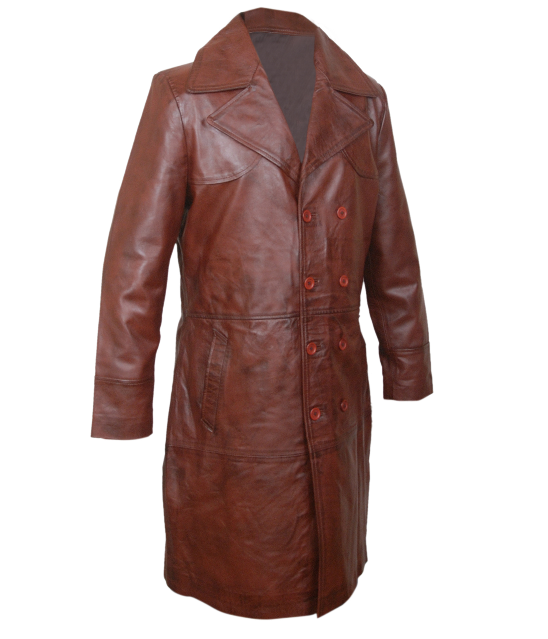 Deadshot-Coat — side view showing the coat's silhouette and fit