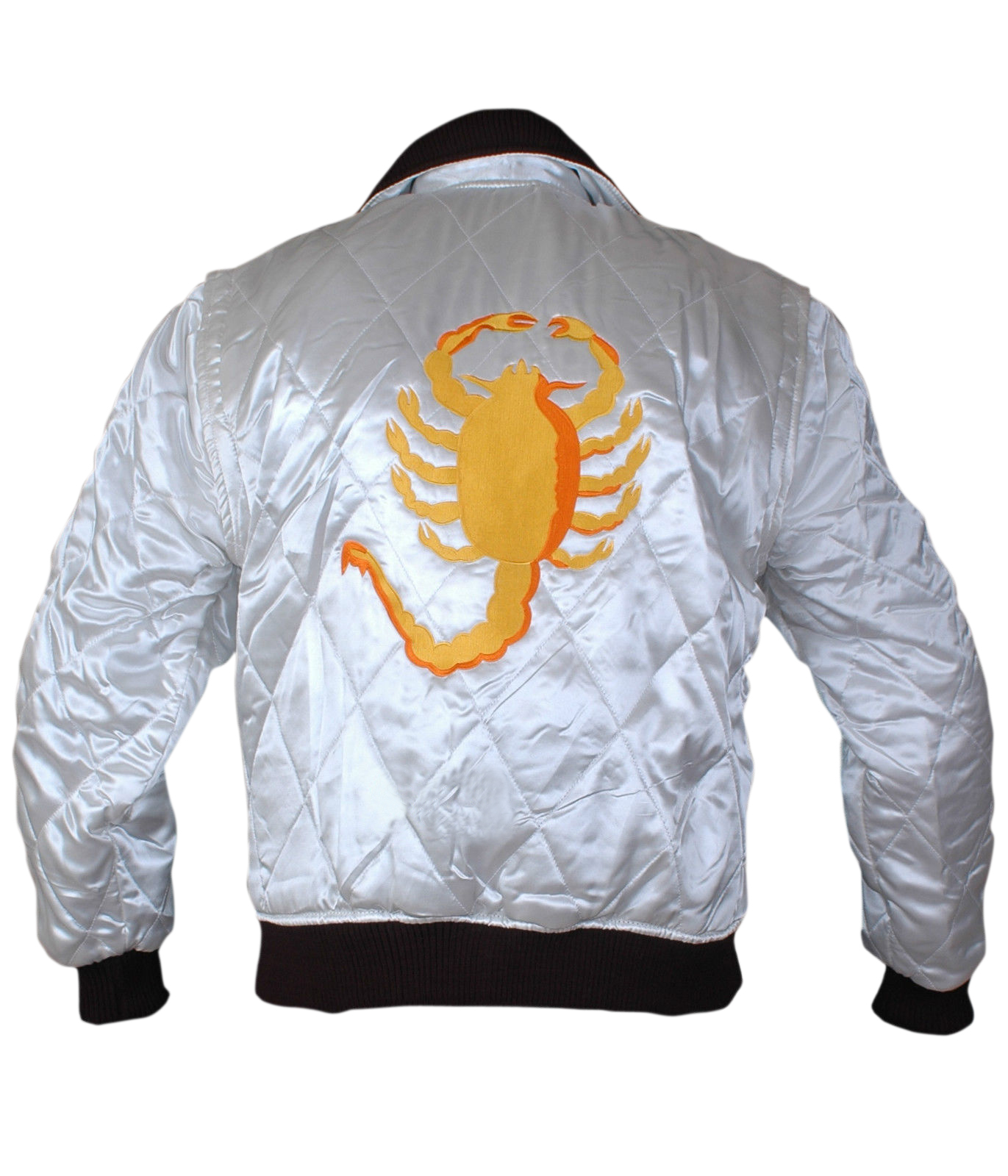 Drive Jacket - Scorpion Drive Varsity Jacket alternate angle showing structured varsity fit