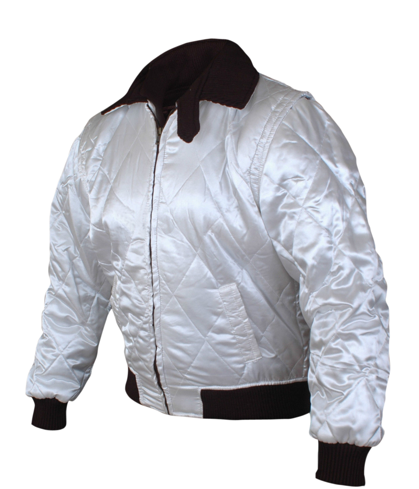 Drive Jacket - Scorpion Drive Varsity Jacket detailed view showing stitching and finish