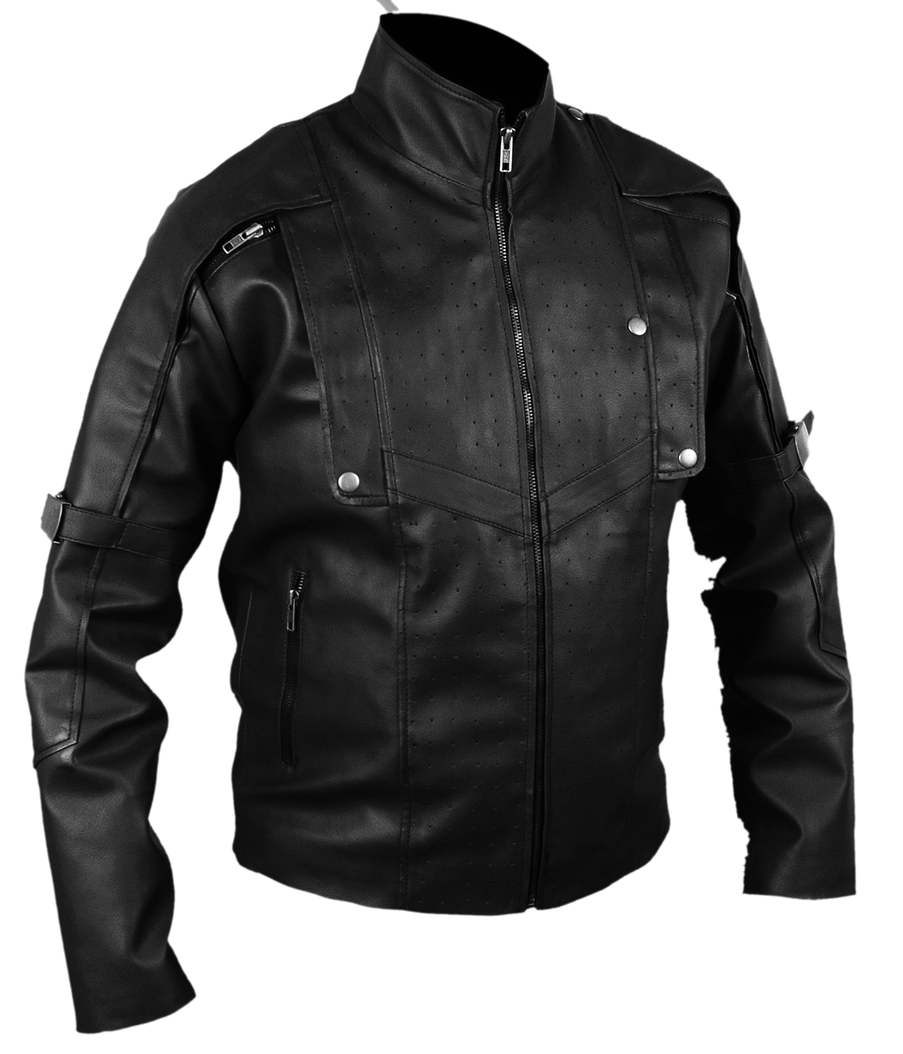 Guardian-Black jacket full front view