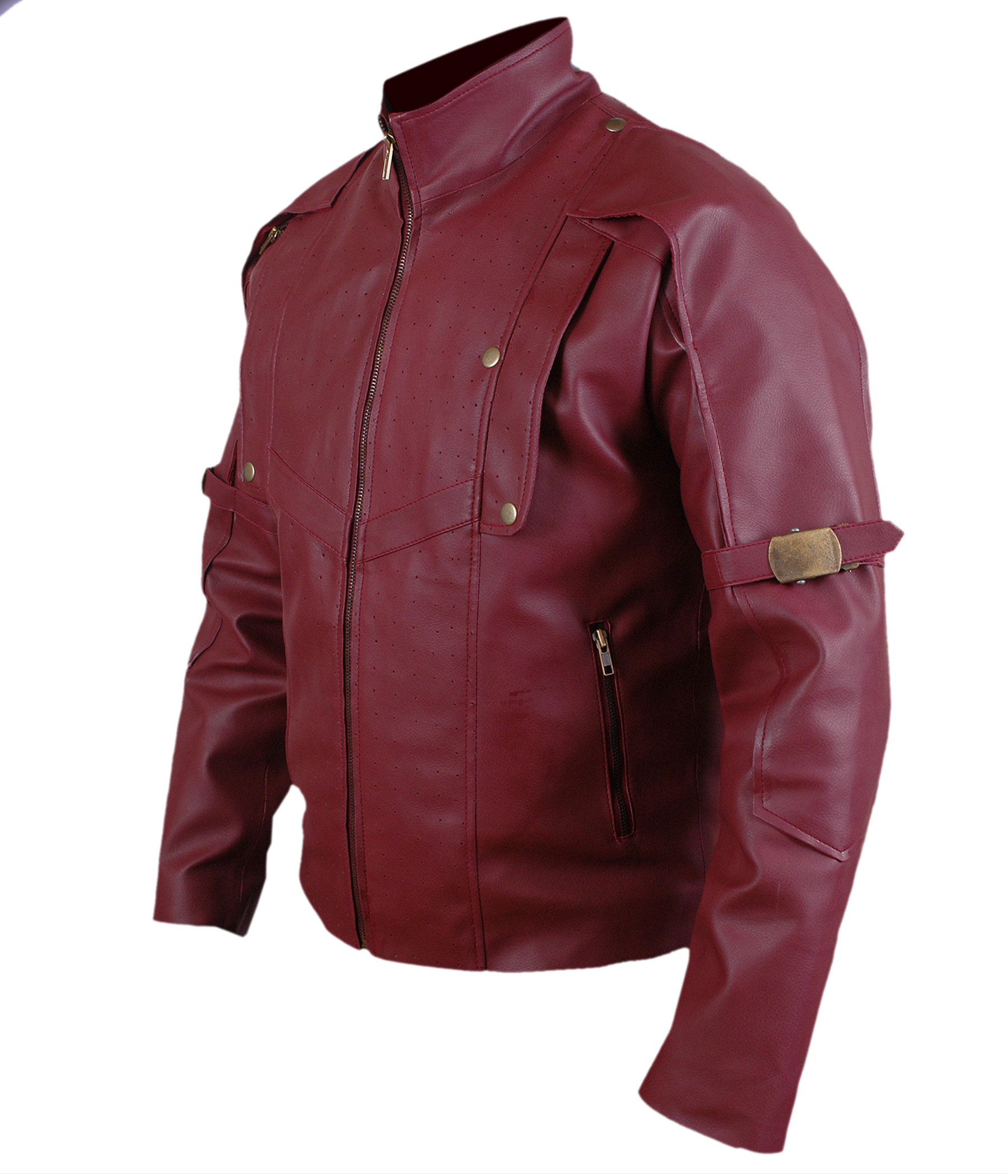 Guardian-Faux jacket – alternate view showing back and shoulder detail