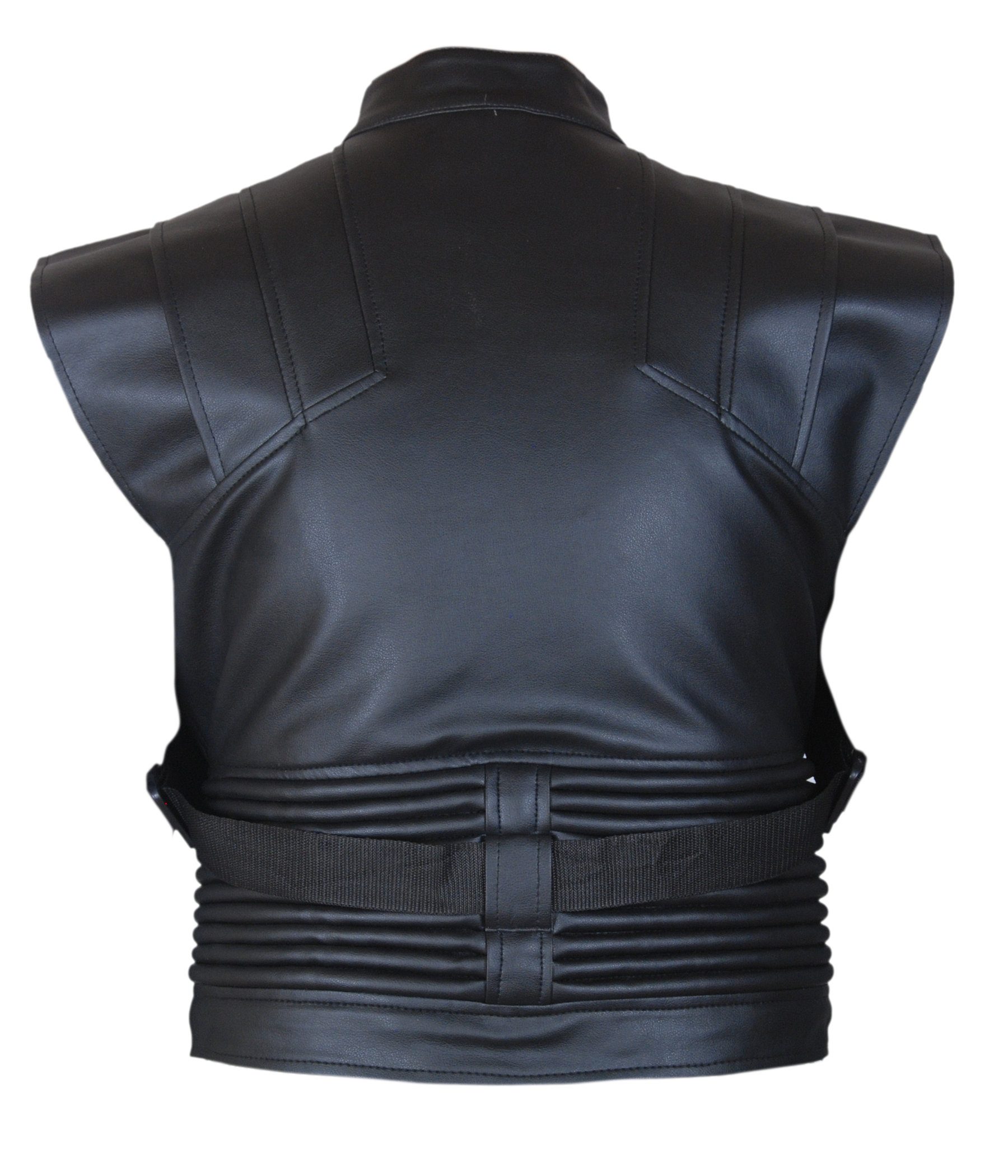 Hawk-Eye-West — detail view showing zipper and pocket design