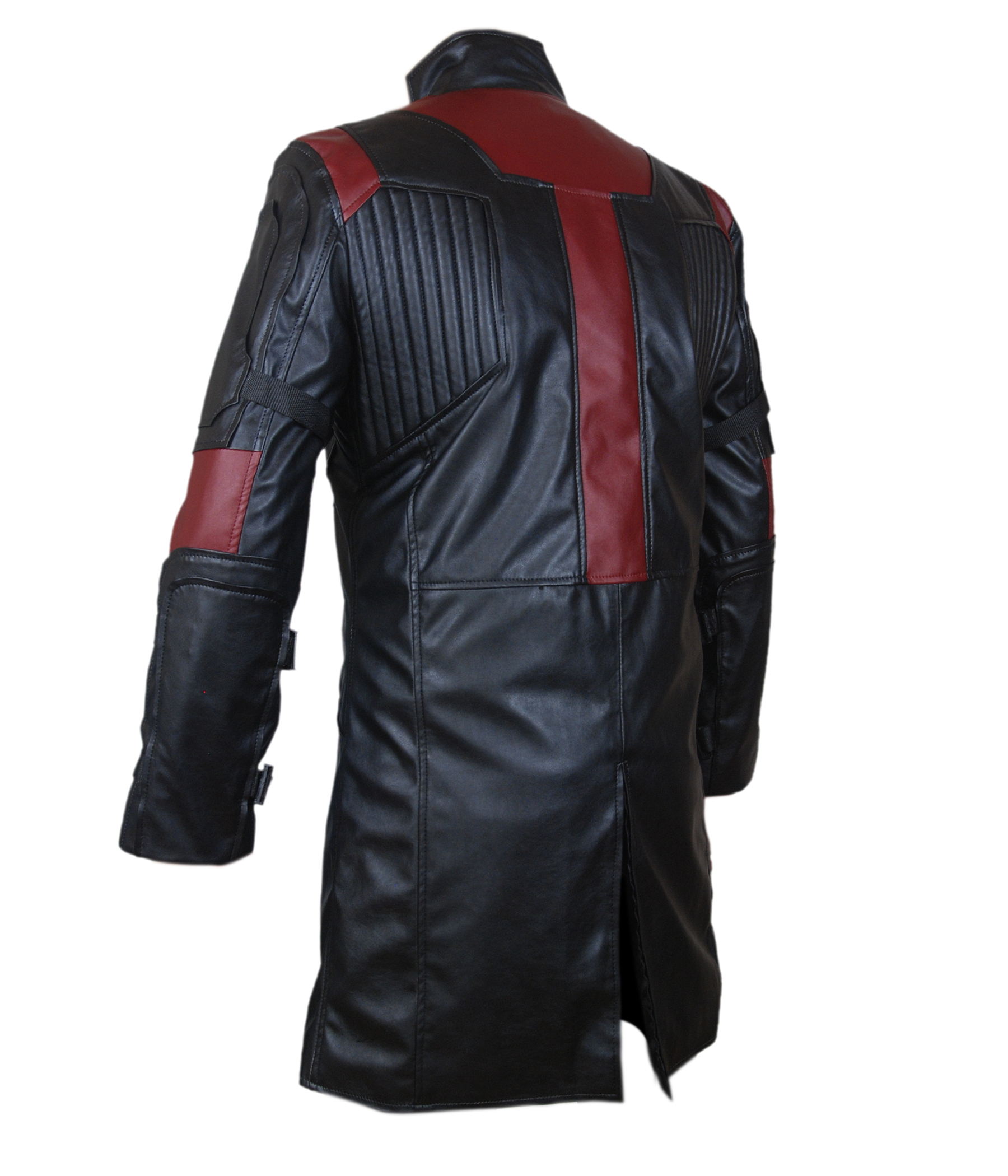 Hawk-Eye-Coat — side view showing fit and length