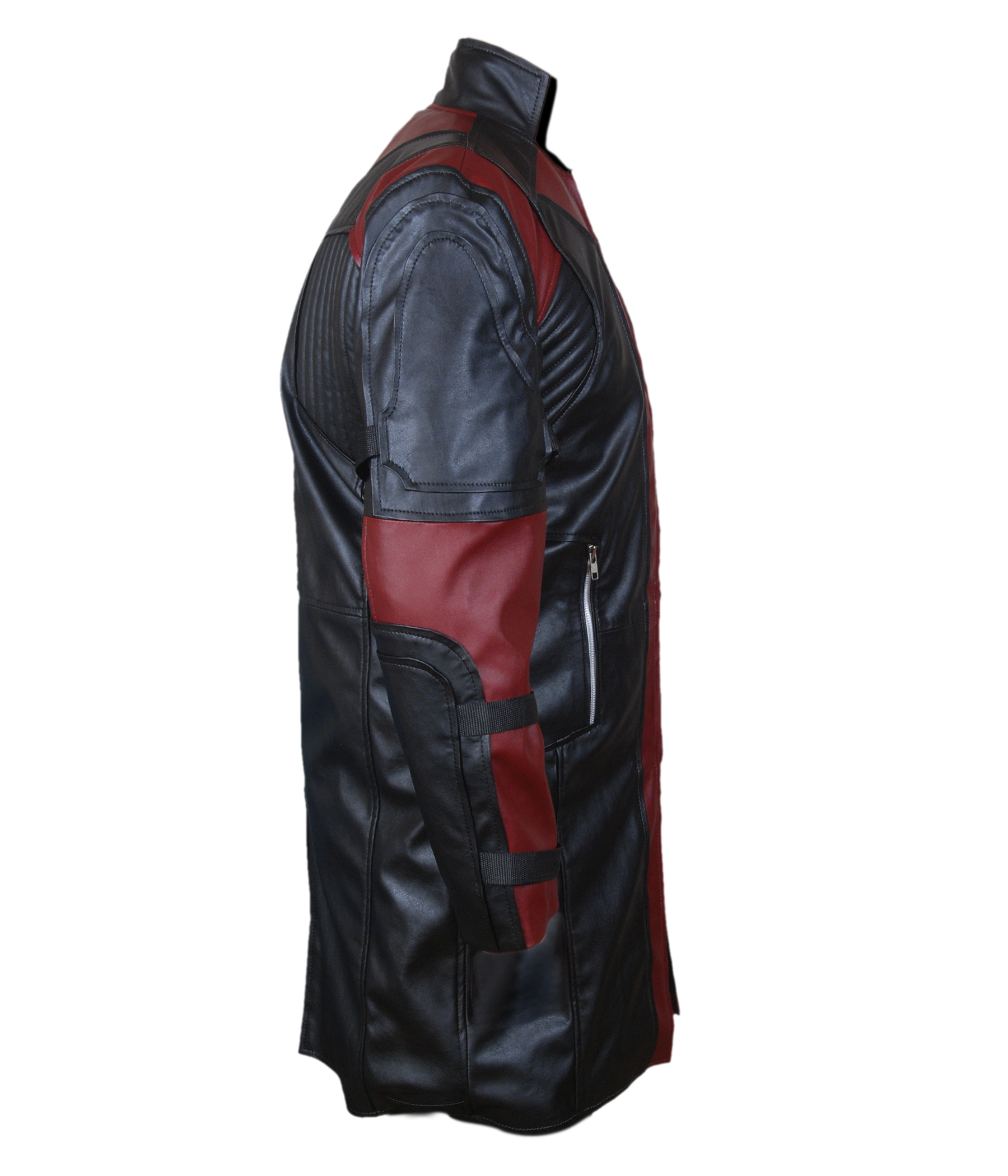 Hawk-Eye-Coat — close-up of pocket and hardware