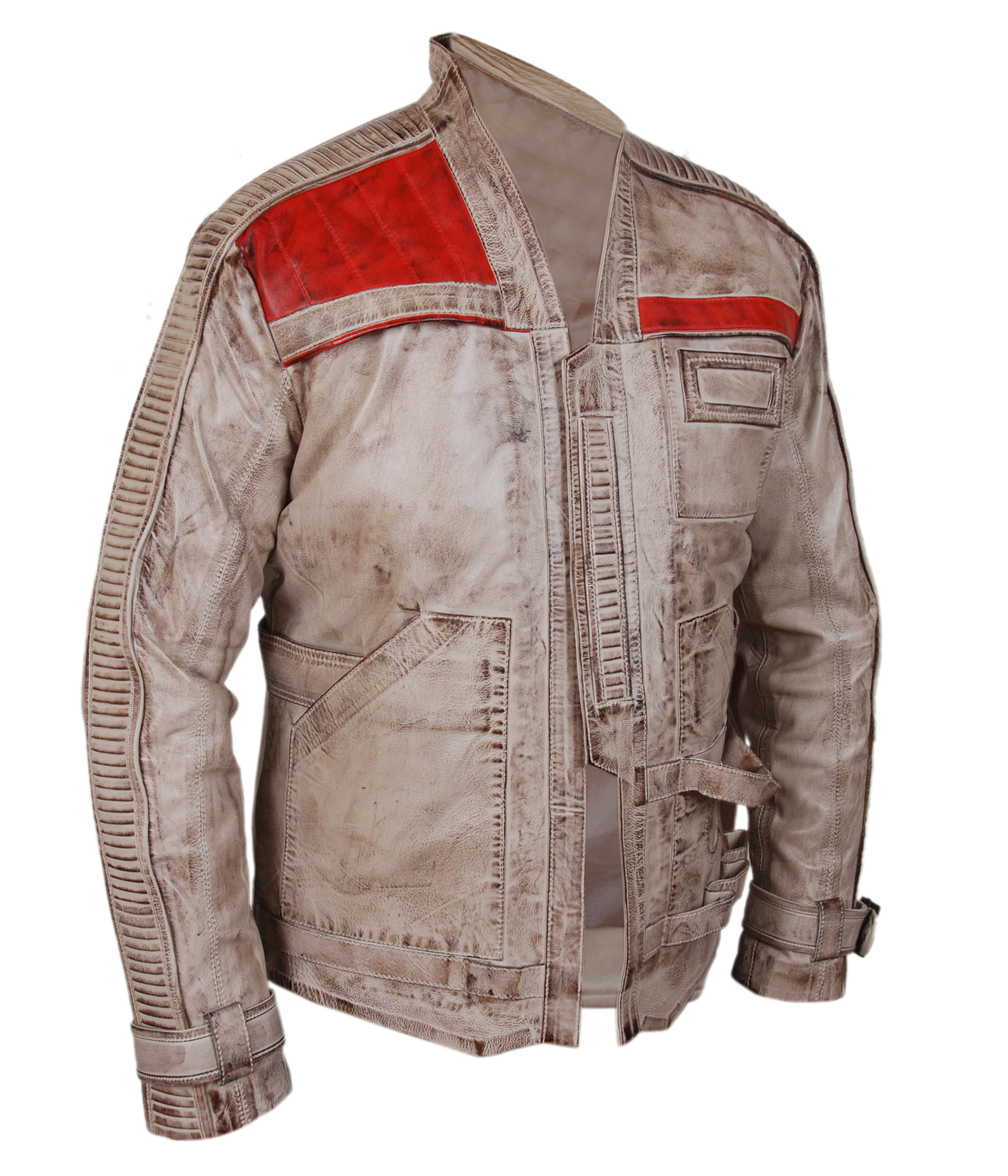John-Boyega-Waxed jacket detail showing collar and interior lining