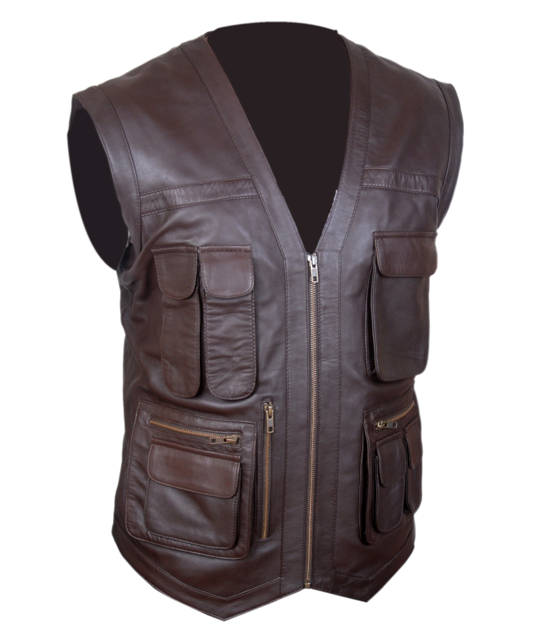 Jurrasic-Vest — detail of snap button closure