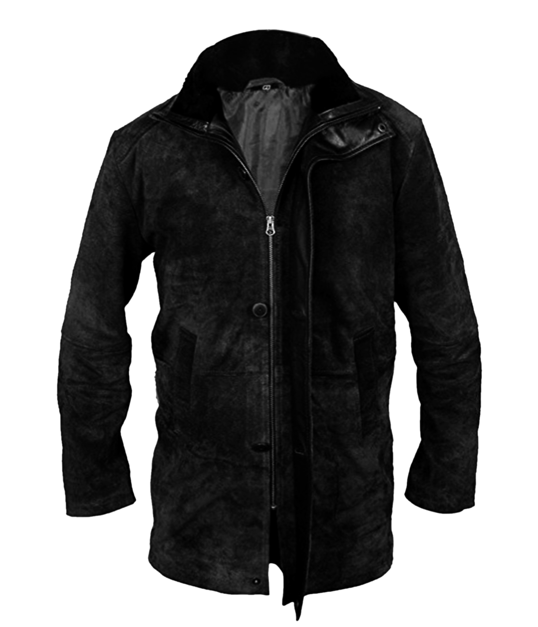 Longmire-Black — alternate view showing back and stitching