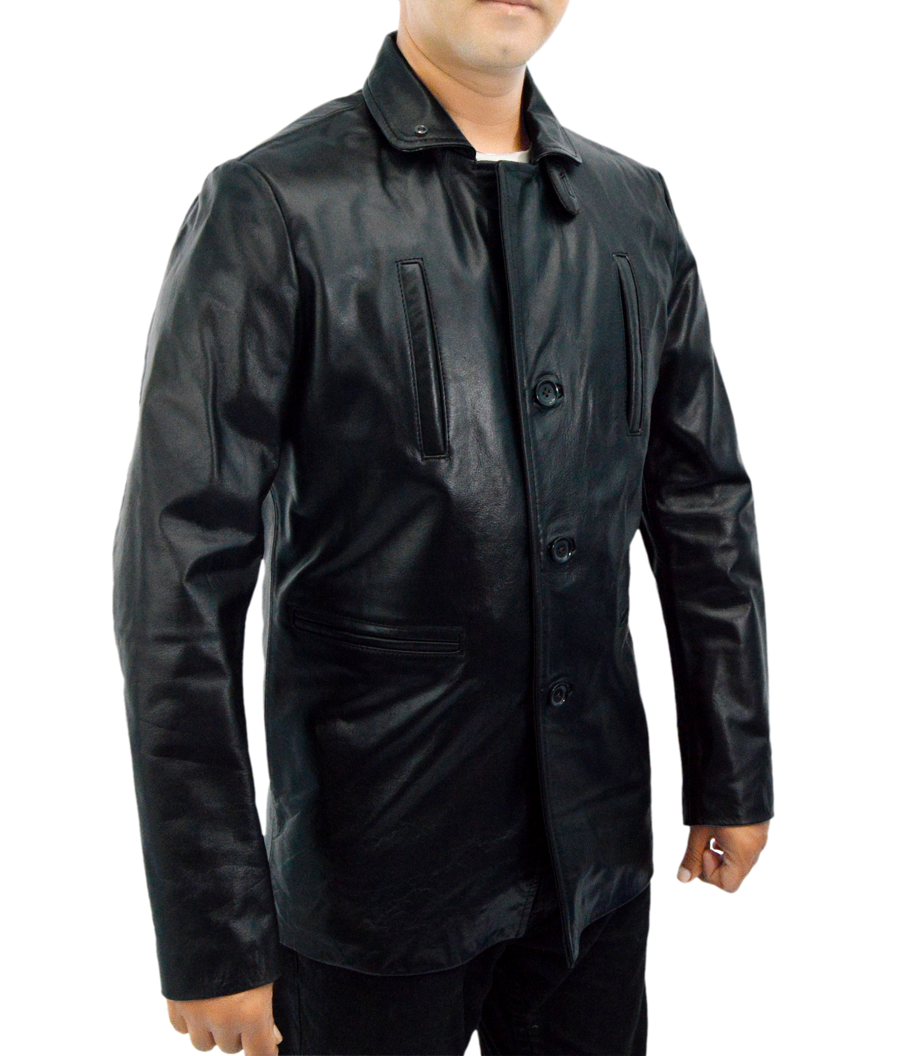 Max-Pyne alternate view showcasing jacket fit and lapels