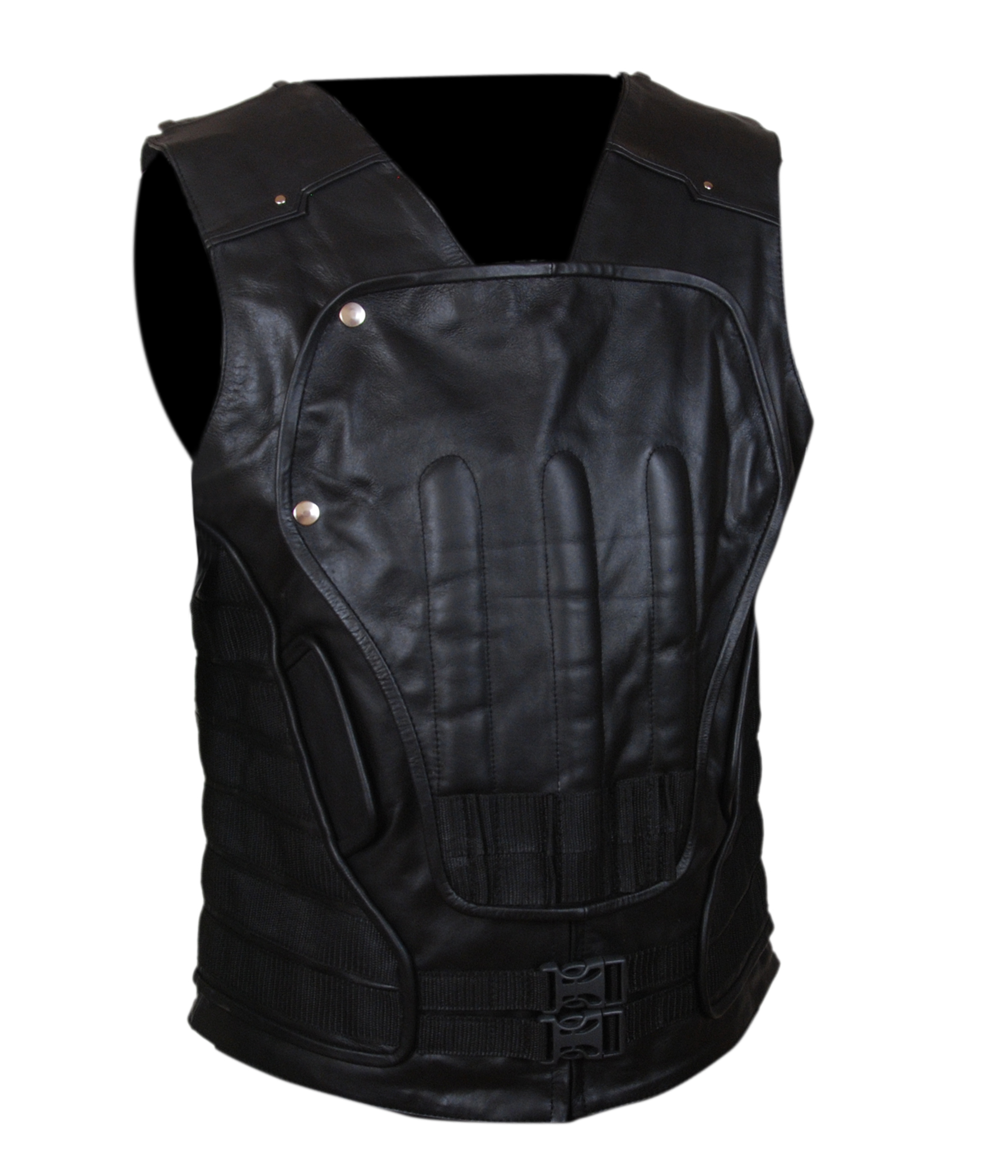 Punisher-Vest side view showing fit and hardware