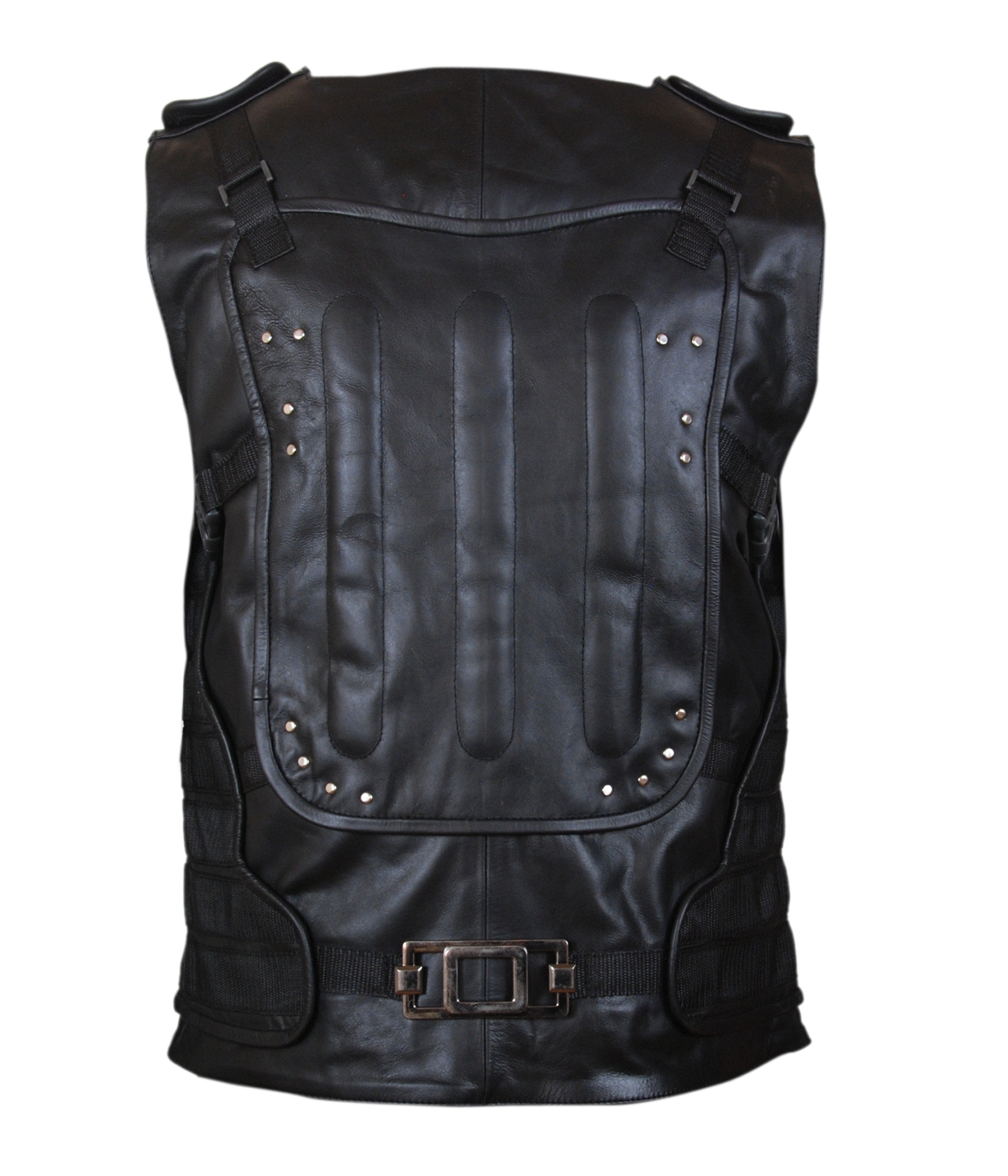 Punisher-Vest detail view showing pocket and stitching
