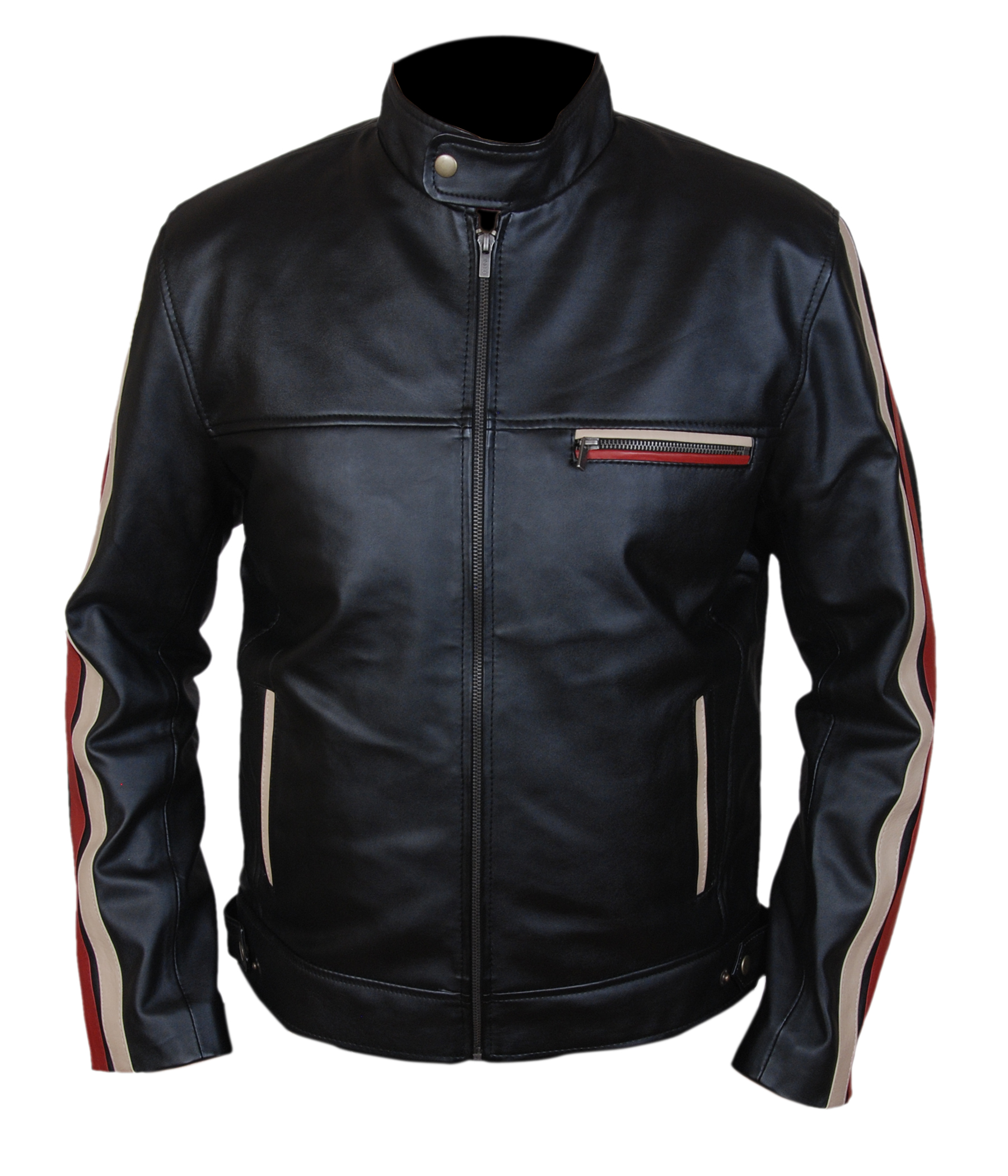 Racing-Stripes — main product photo showing full jacket front with bold stripes