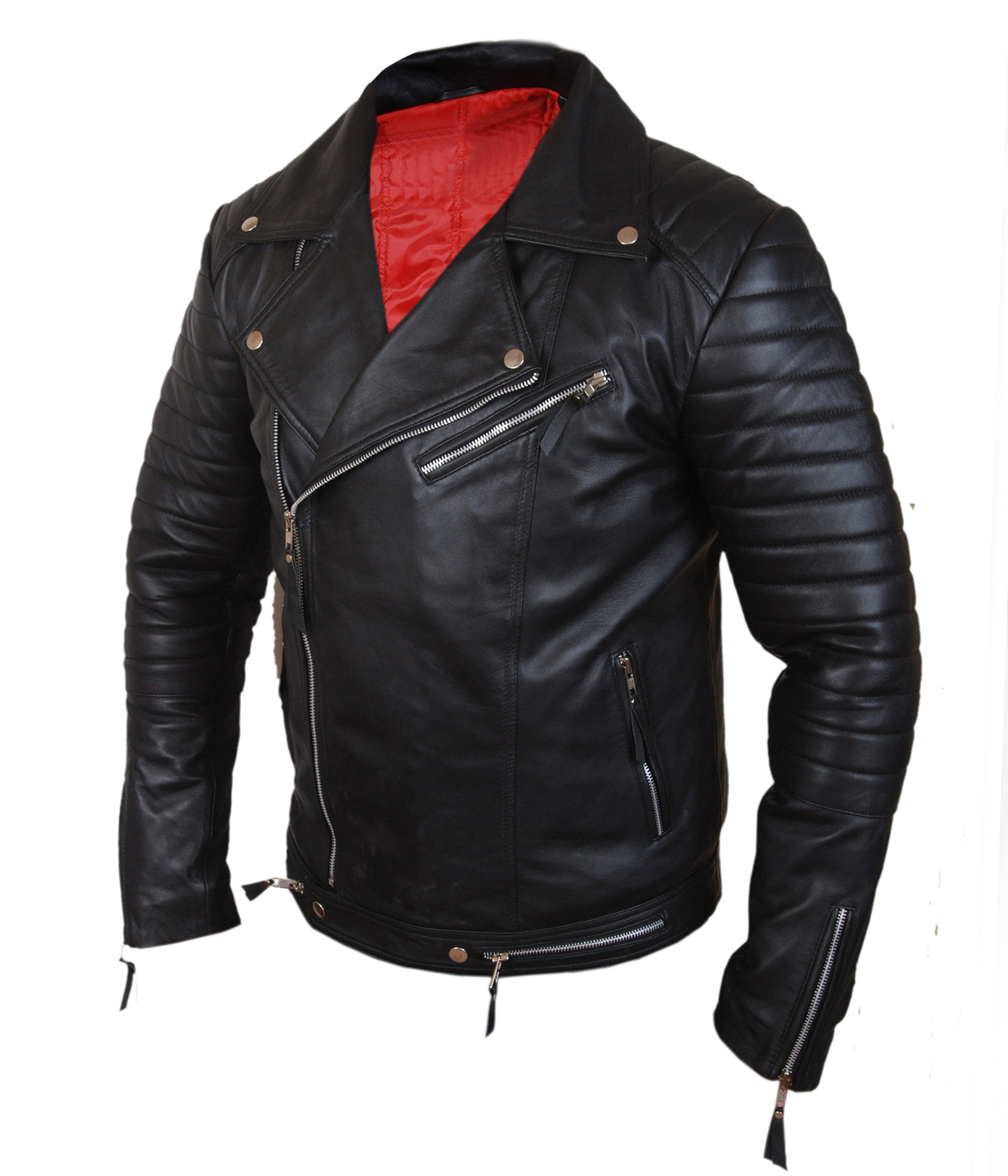 Red-Lining-Biker — interior view showing the signature red lining