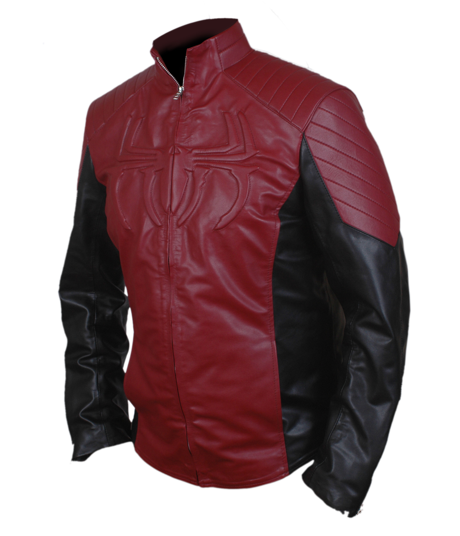 Spider-Man-Plain — alternate view showing the jacket's back and shoulder fit