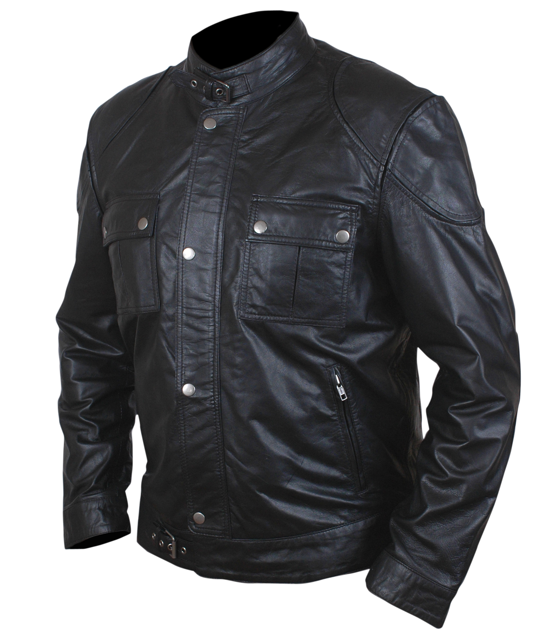 Wanted-Black — side view showing fit and pocket layout