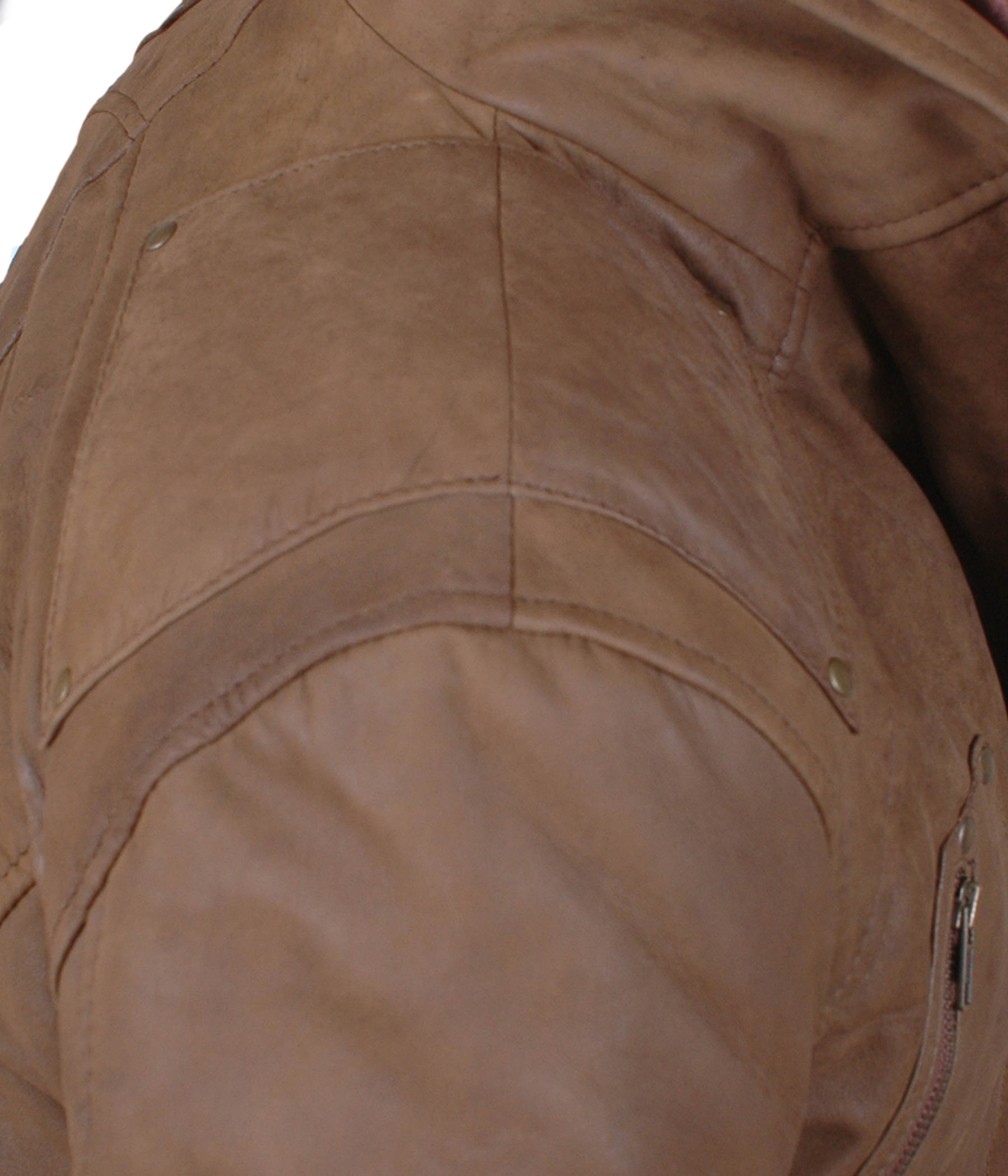 Wolfenstein jacket interior lining and tag detail
