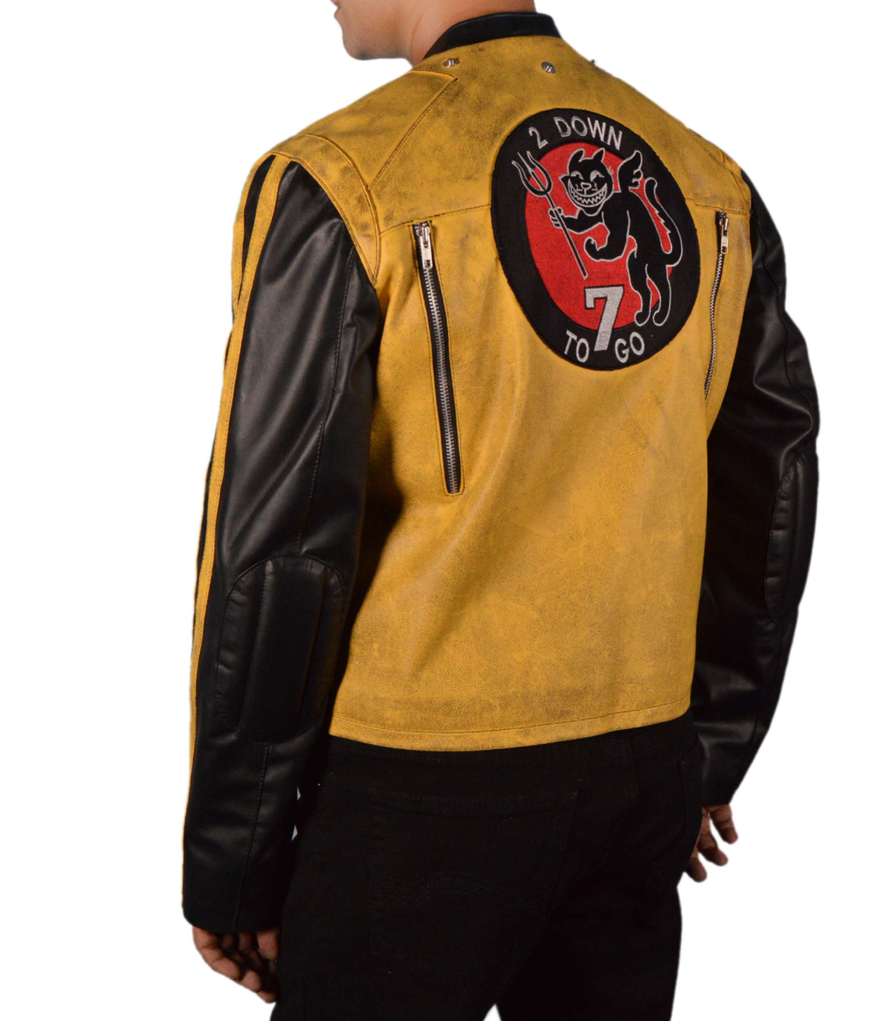 Wolfenstein-2 jacket - additional detail view showing interior lining