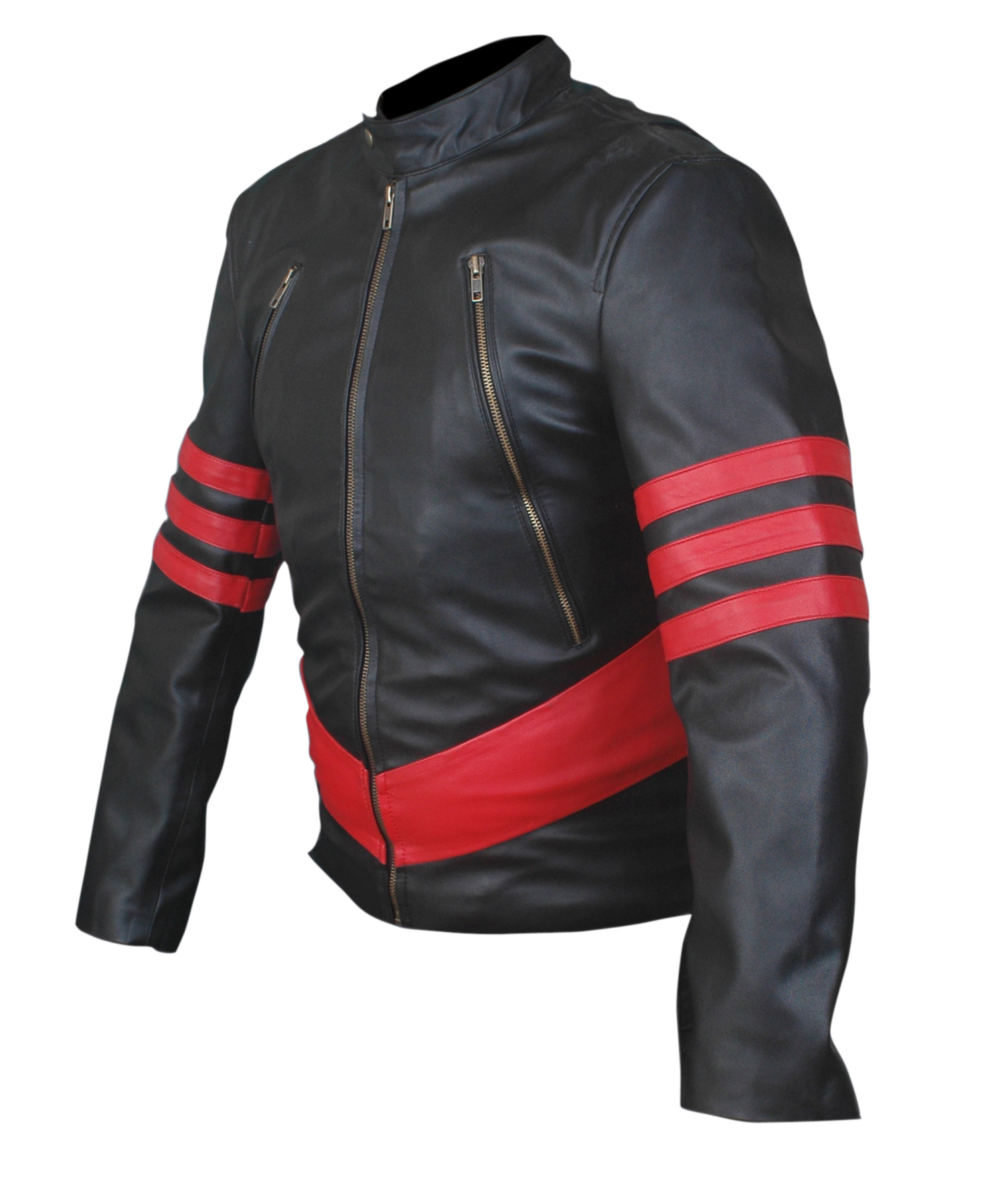 Xmen-Red — main product photo showing the jacket in full, highlighting its rich red color and design