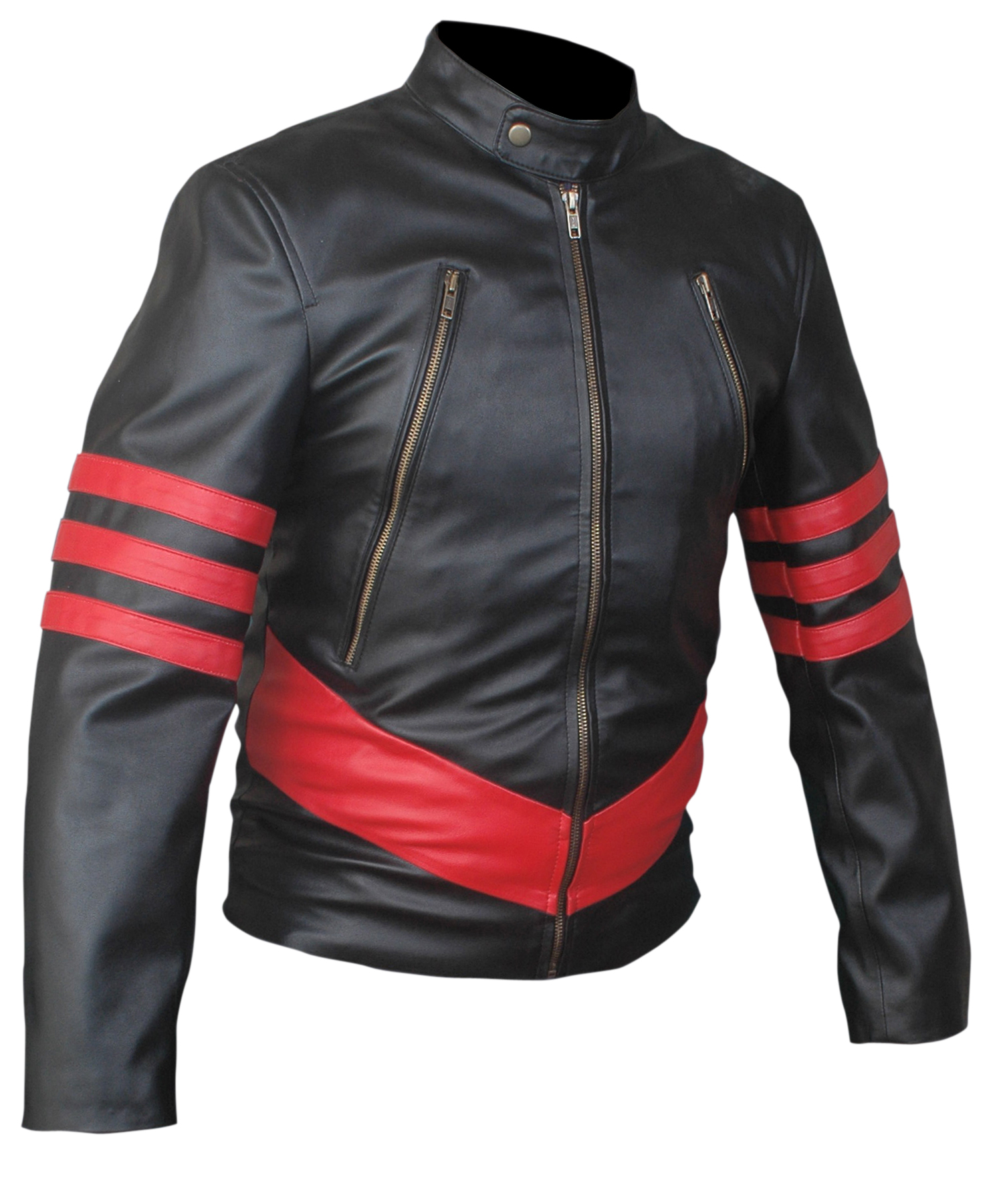 Xmen-Red — alternate view showing the jacket's back and overall silhouette