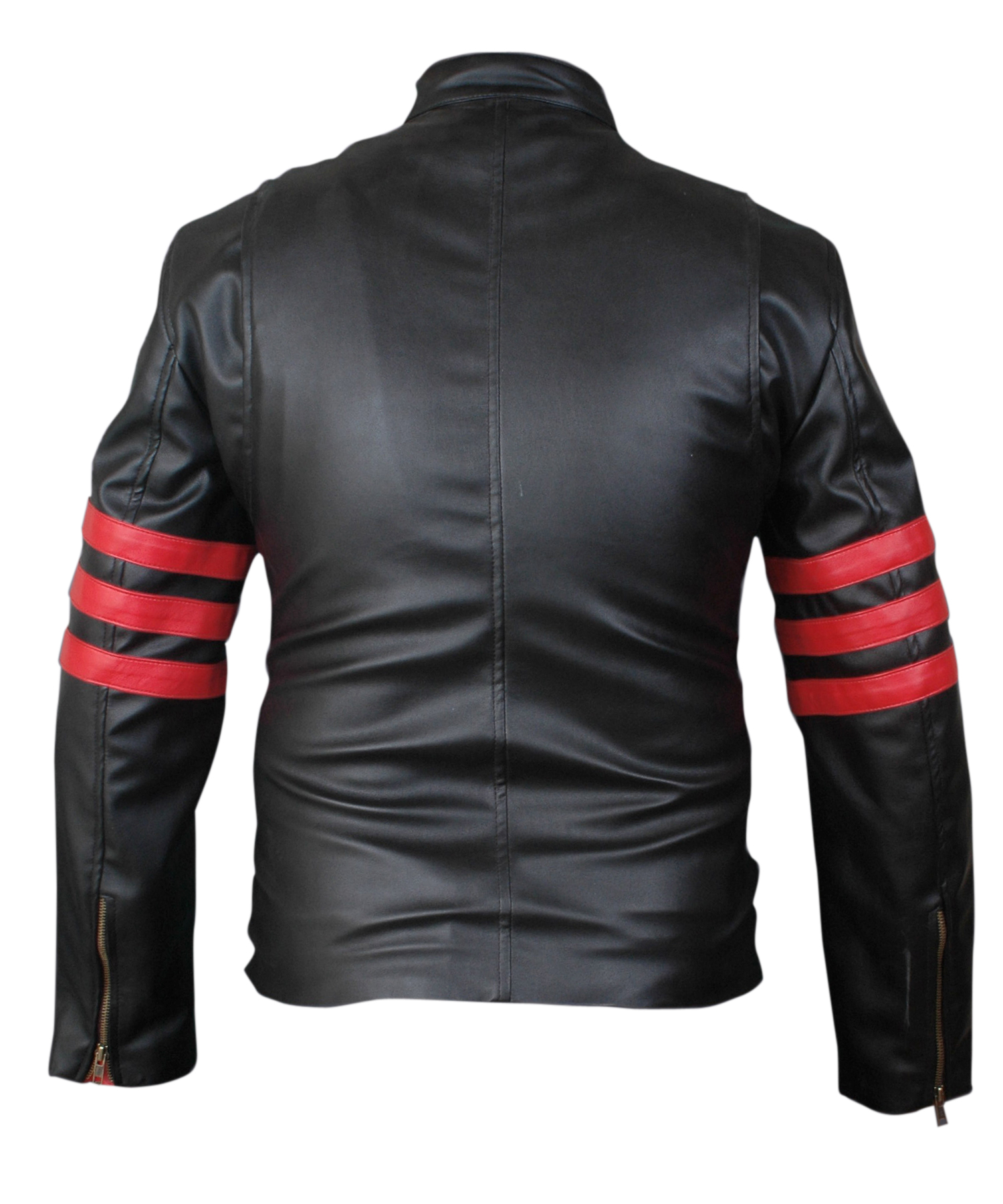 Xmen-Red — detail view showing the jacket's zipper and pocket features
