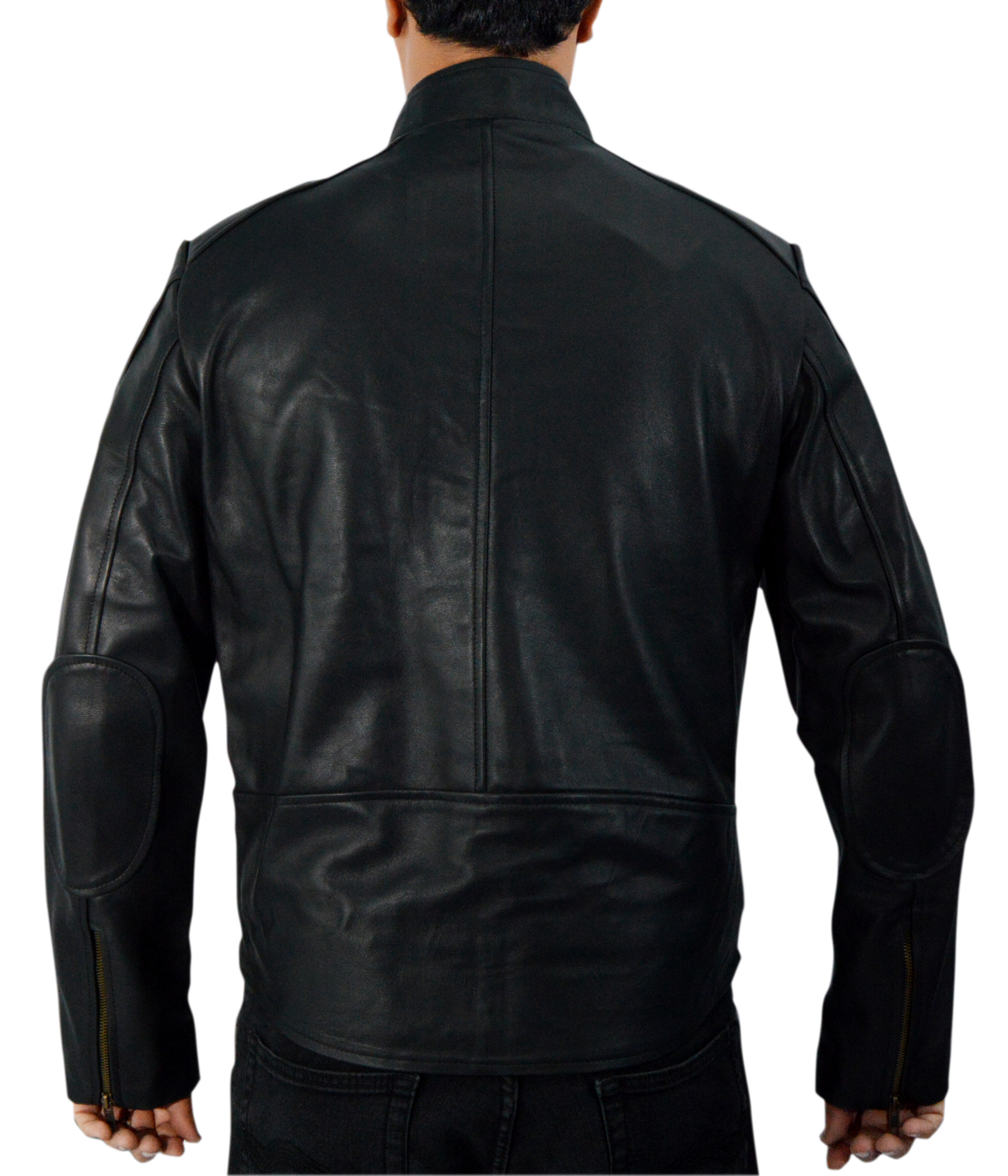 Bangkok-Plain jacket alternate view — showing fabric texture and stitching
