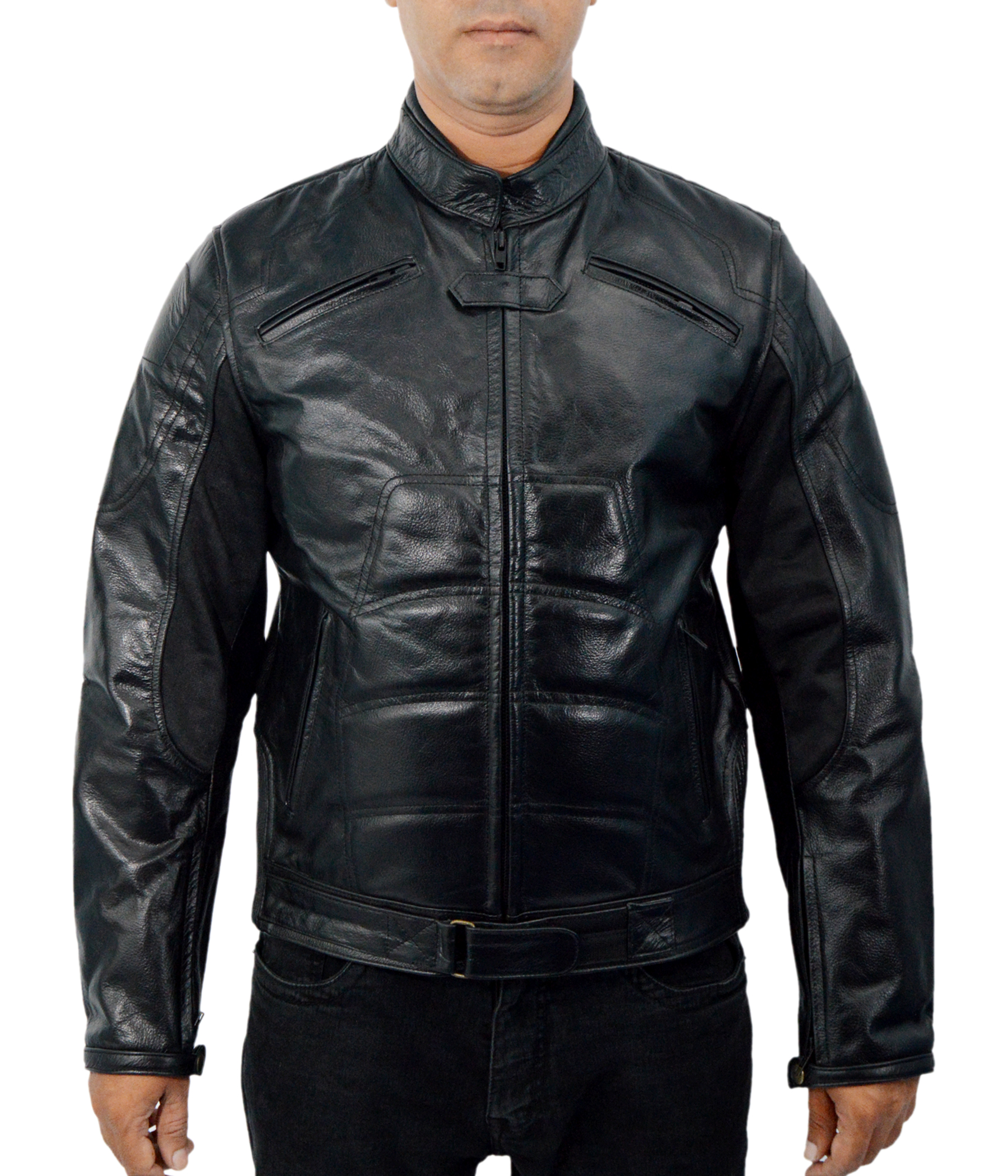 Batman-Motorcycle - main product photo showcasing the leather jacket