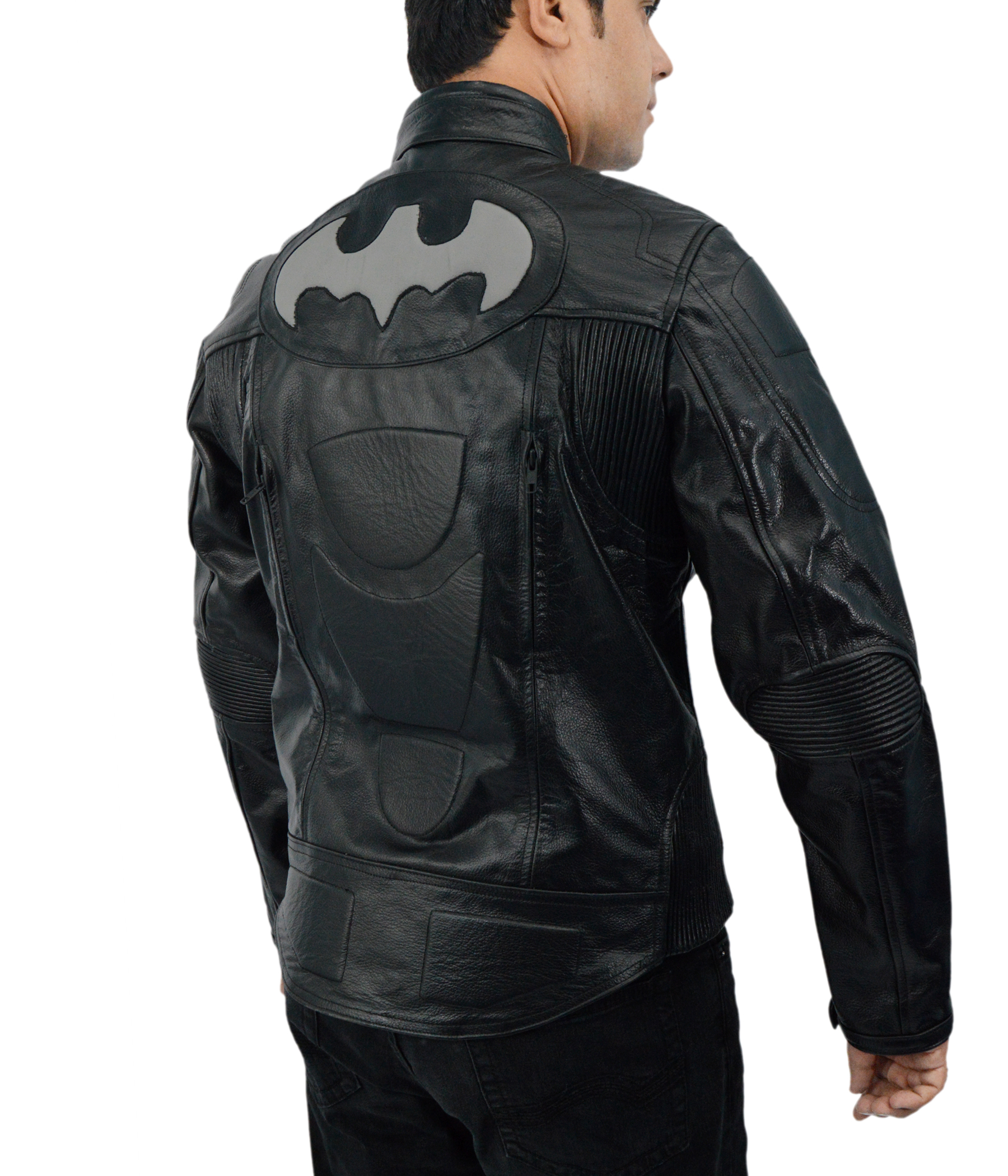 Batman-Motorcycle - interior lining and label detail