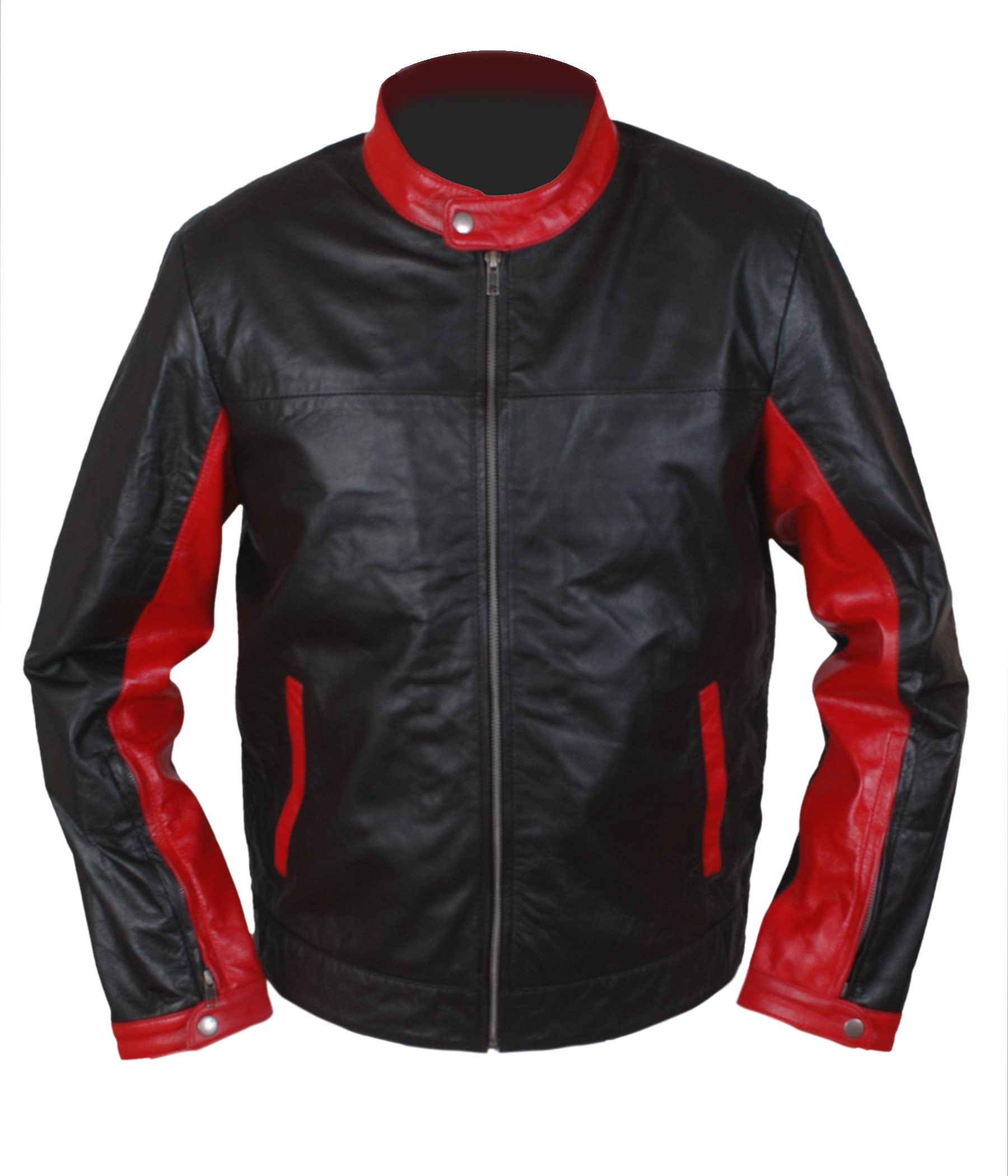 Batman-Retro — main product photo showing full front view of the retro-inspired leather jacket