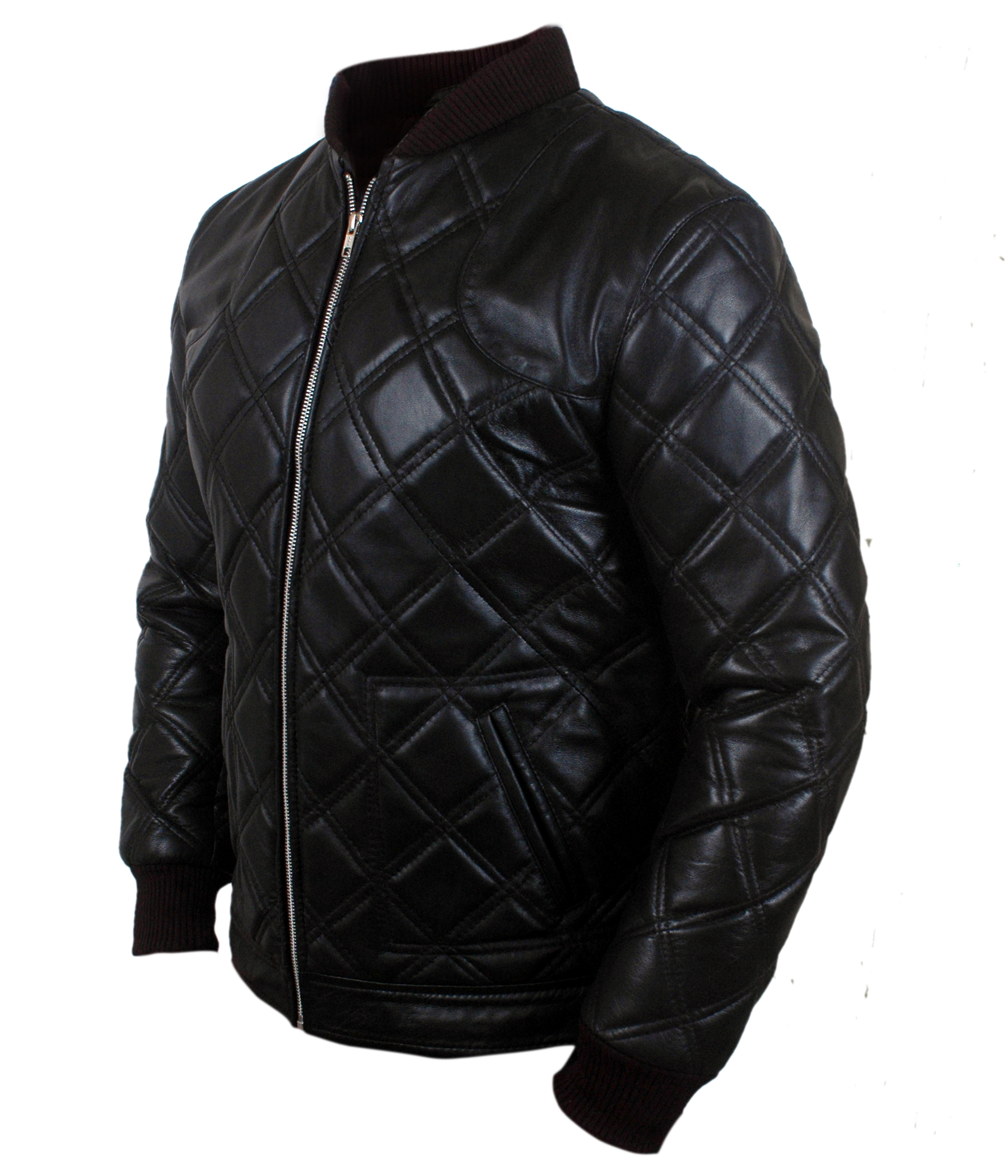 Bekham-Bomber — interior view showing the lining and inner pocket