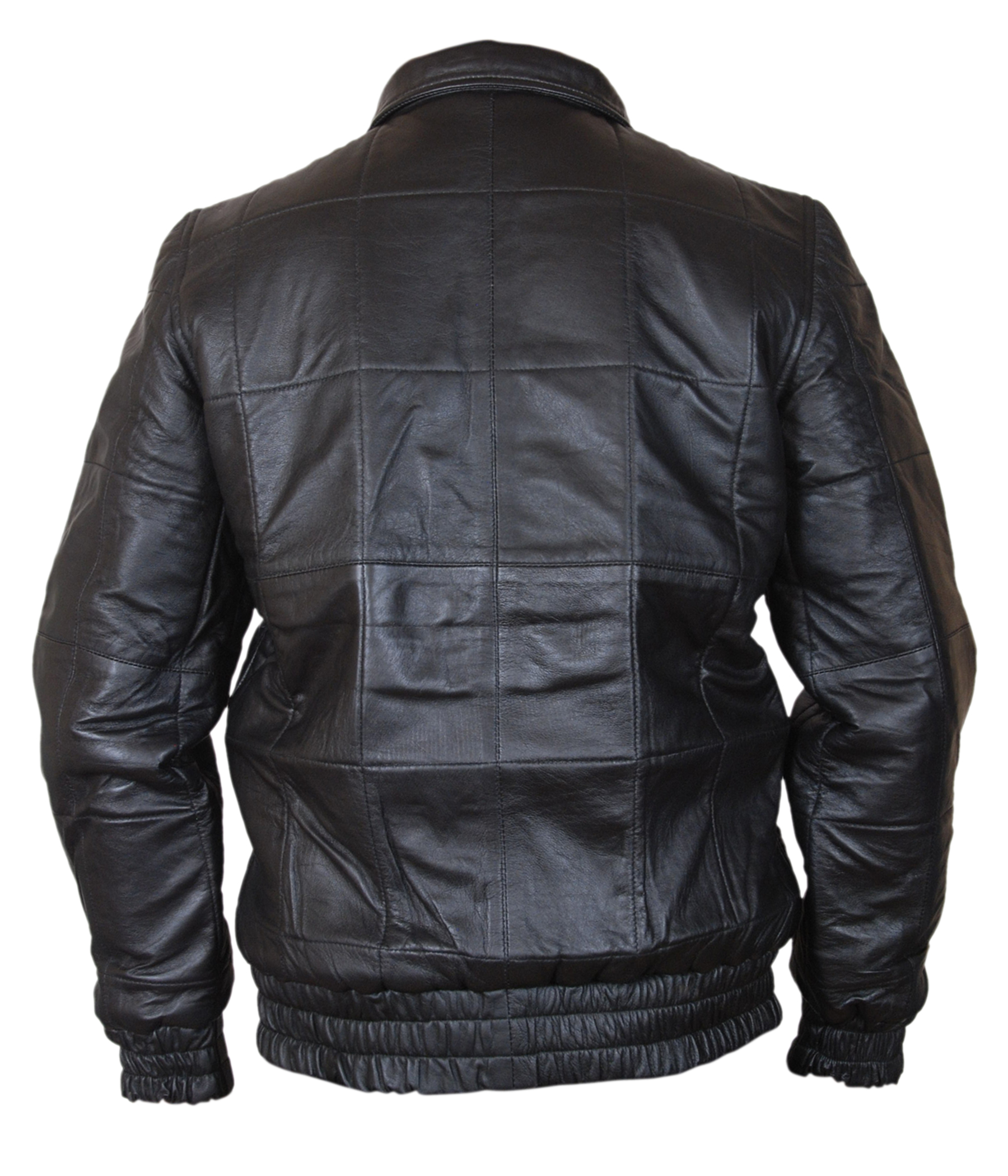 Black-Mass-Bomber — detail view showing side and pocket design