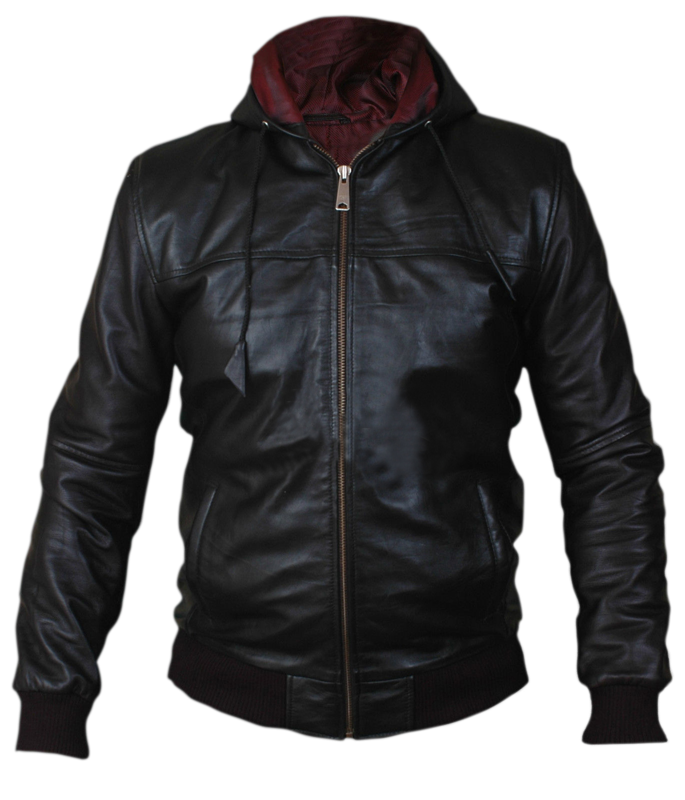 Bomber-Hoodie main product photo showing front view