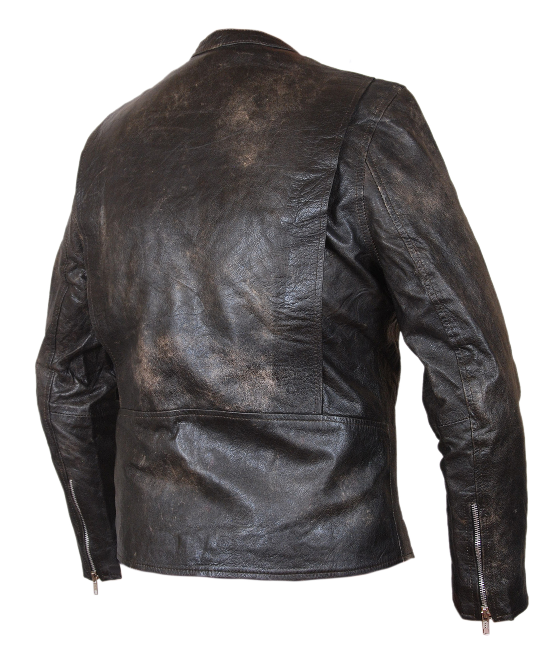 Burnt-Cow-Cracker — alternate view showing the jacket worn, highlighting fit and style