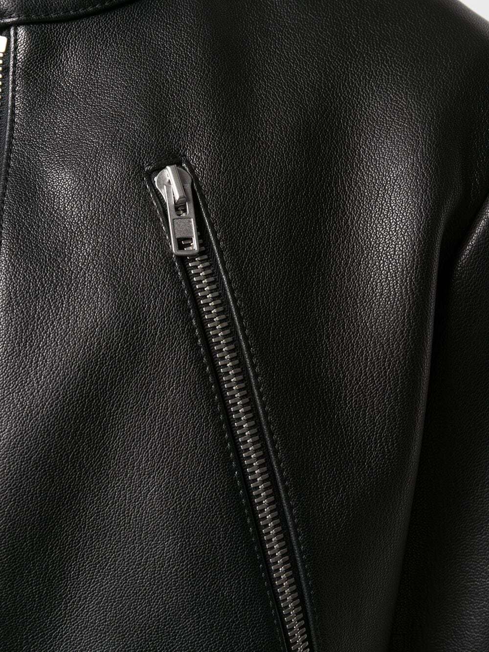 Black--Jacket — detail view showing pocket and stitching