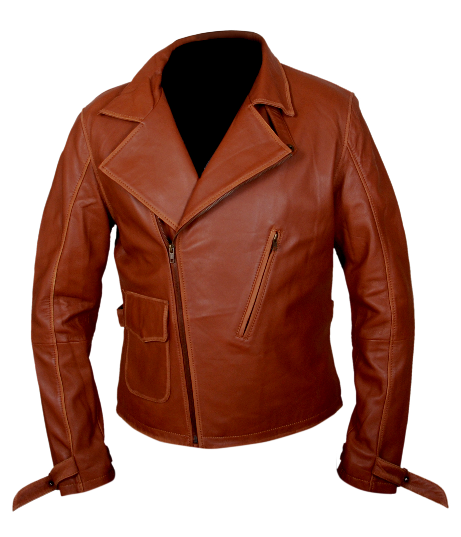 first-avenger leather jacket – main product photo showing front view